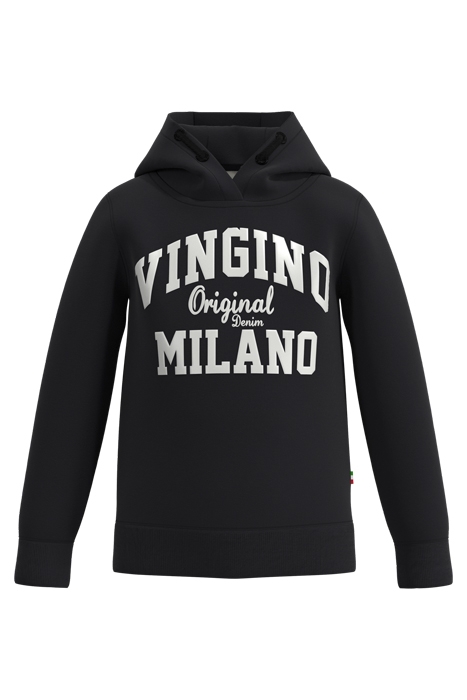 HOODY-CLASSIC-LOGO DEEP BLACK 1