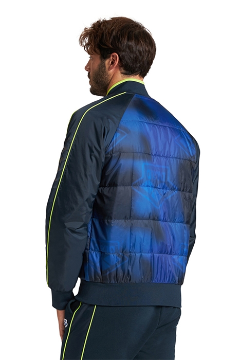 QUILTED BOMBER TEAM SPACE BLUE MULTI SPACE BLU 3