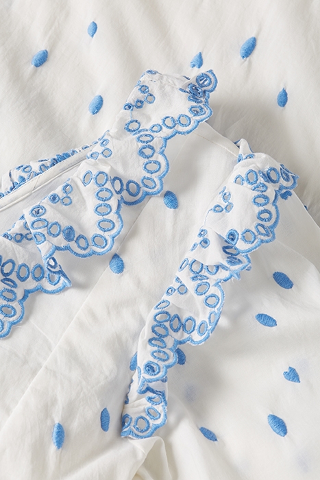 JOSIE DRESS CREAM WHITE 6