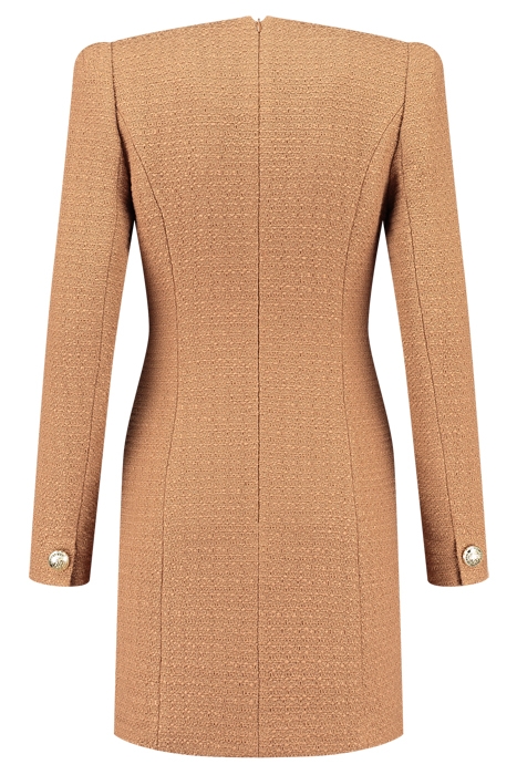 NELLY BLAZER DRESS CARAMEL 2