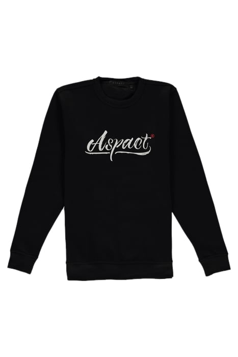 AUSTIN CREWNECK BLACK 1