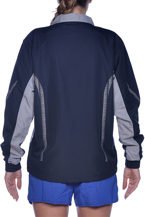 TL WARM UP JACKET NAVY GREY 3