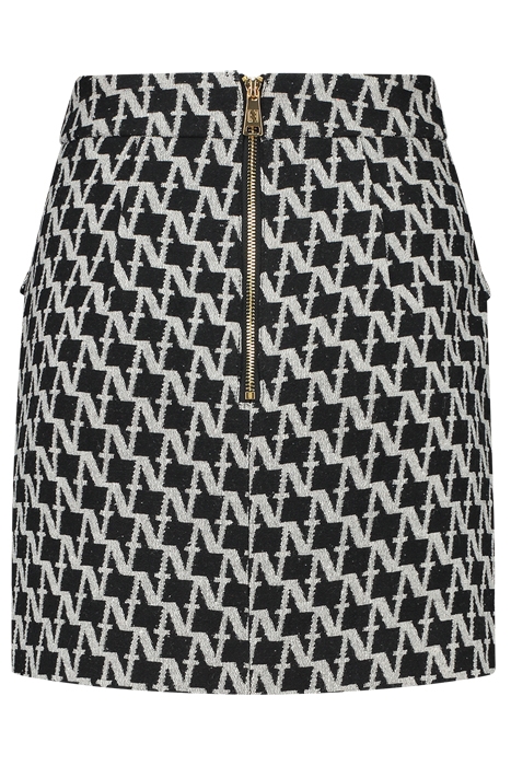 NOVA SKIRT BLACK/PEARL 2