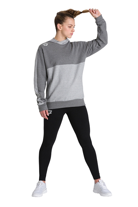 TE HOODED SWEAT MEDIUM GREY MELANGE DARK G 7