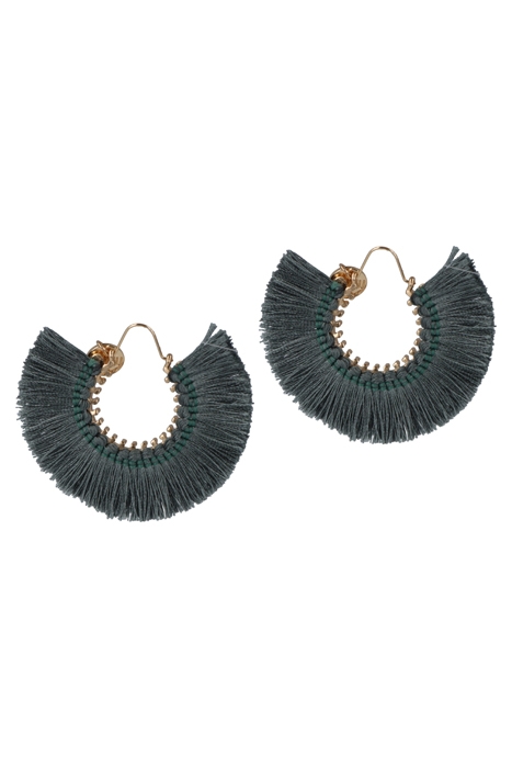 OTAZU SEAWEED TASSEL EARRINGS BLUE GREY BLUE GREY 4