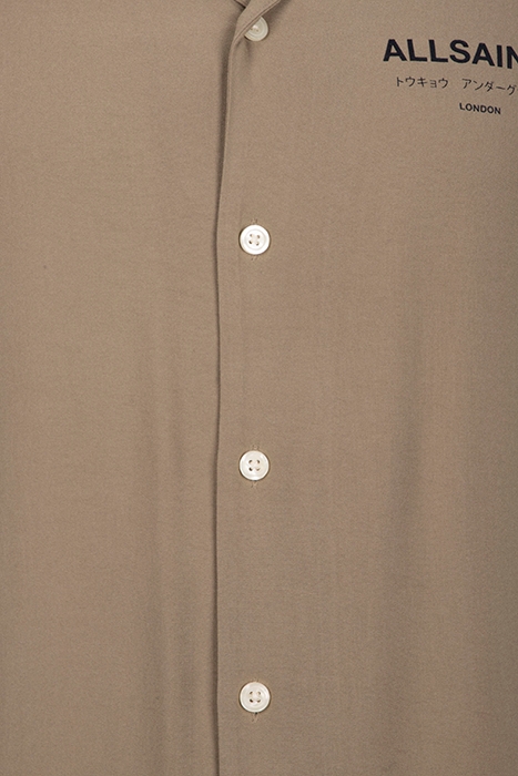 UNDERGROUND SS SHIRT KHAKI BROWN/JT BLK 3