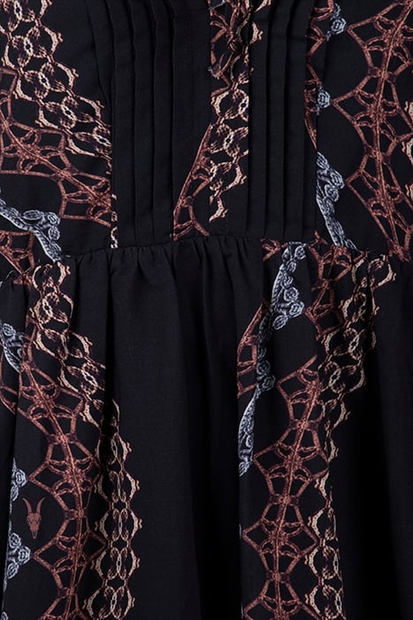 ADELLA LETICIA DRESS BLACK MULTI 3