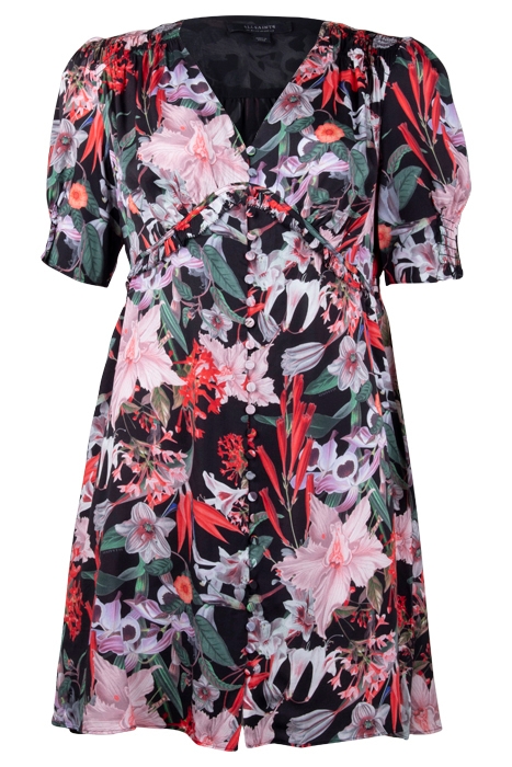 DEMI LEONDRA DRESS BLACK MULTI 1