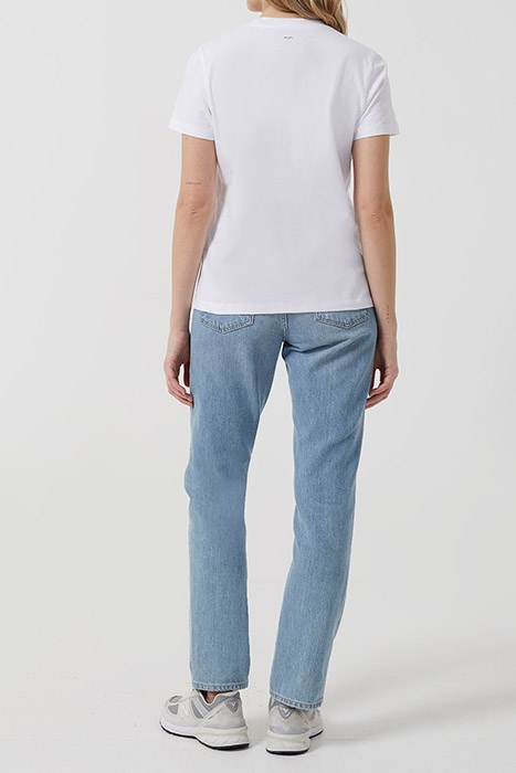 FT I CONNECT BOYFIT UNISEX TEE LINEN WHITE 2