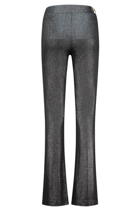 SPARKLING FLARE PANTS SILVER 2