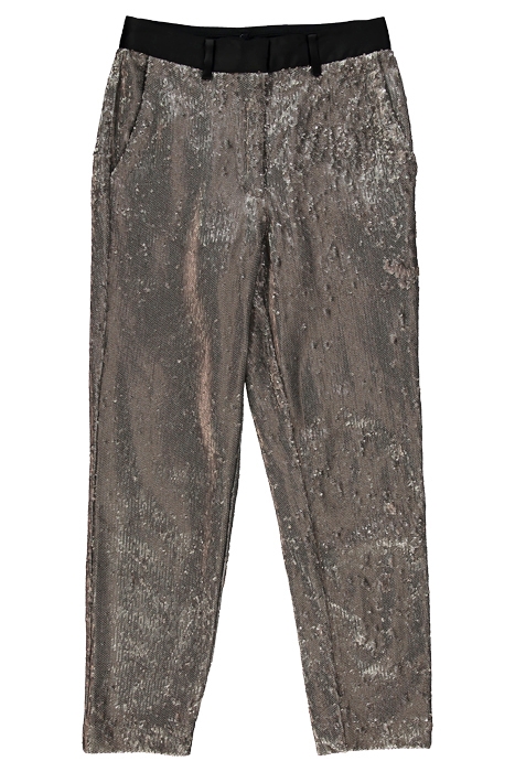 LEIGH SEQUIN TROUSER SILVER 1