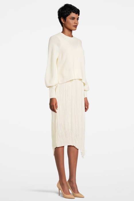 JENNITA DRESS CHALK WHITE 3