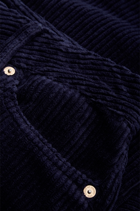 CAROLINE CROPPED WORKER BLUE CORD 5