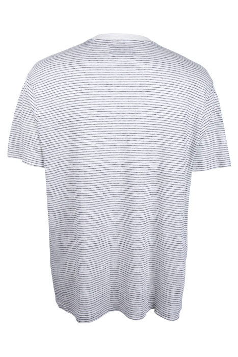 MILES SS CREW CHALK WHT/JT BLK 2