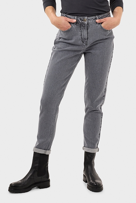 SKINNY HIGH WAIST GREY JEANS ANTHRA 1