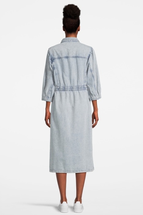 OSA DENIM DRESS LIGHT INDIGO BLUE 2