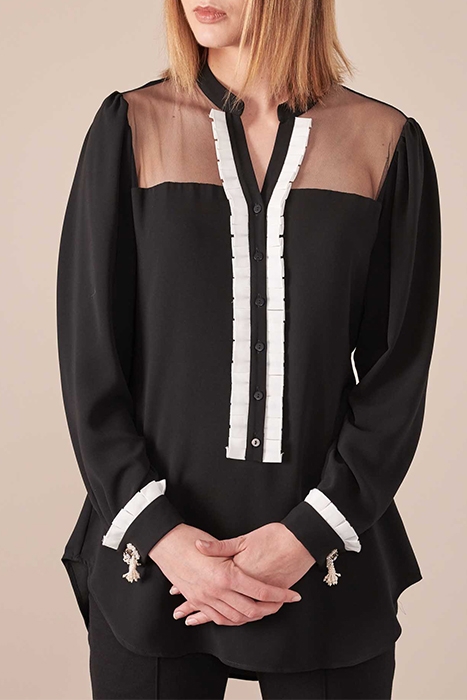 LALEY-H19 BLACK/WHITE 1