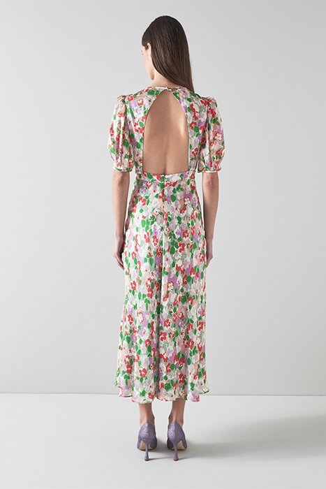 JEMIMA MIDI DRESS GREEN 3