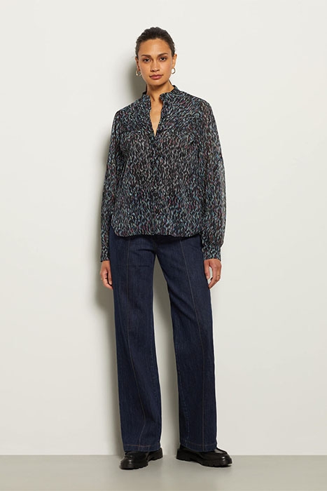 BLOUSE FEVRONIA MIDNIGHT BLUE 1