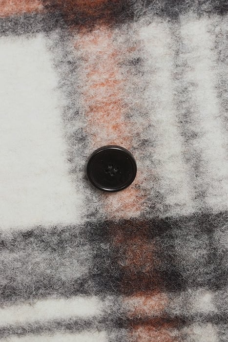 ESME CHECK COAT BLACK/WHITE/BROWN 5