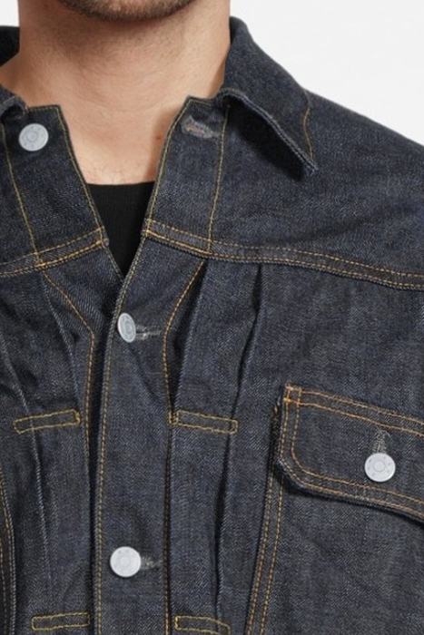 JACKET DENIM RINSE WASH 4