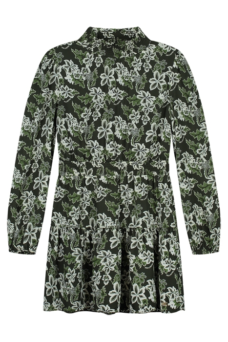 RUBY DRESS DARK GREEN 1
