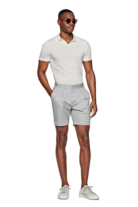 LIGHT GREY BOSA SHORTS LIGHT GREY 2
