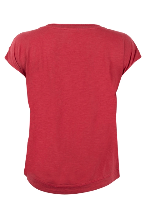 T-SHIRT WITH MESH DETAILS RUBY BLUSH 2