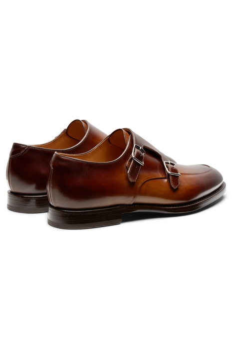 BROWN DOUBLE MONK STRAP BROWN 8