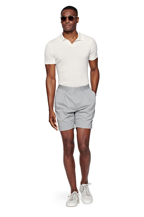 LIGHT GREY BOSA SHORTS LIGHT GREY 3