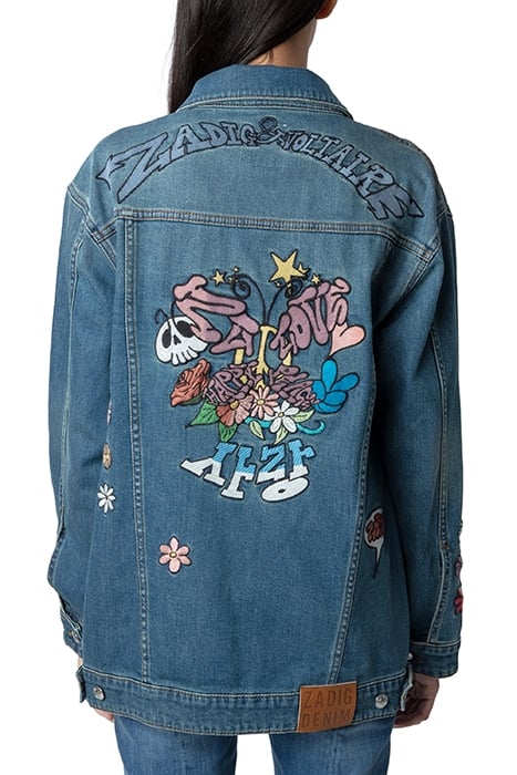 KIOME DENIM ECO BUTTERFLY LIGHT BLUE 2