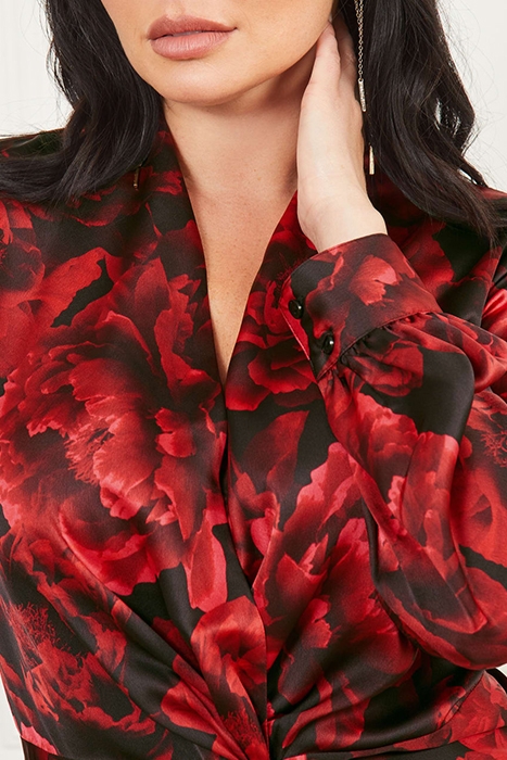 BLOSSOM BLOUSE PASSION FLOWER PRINT 4