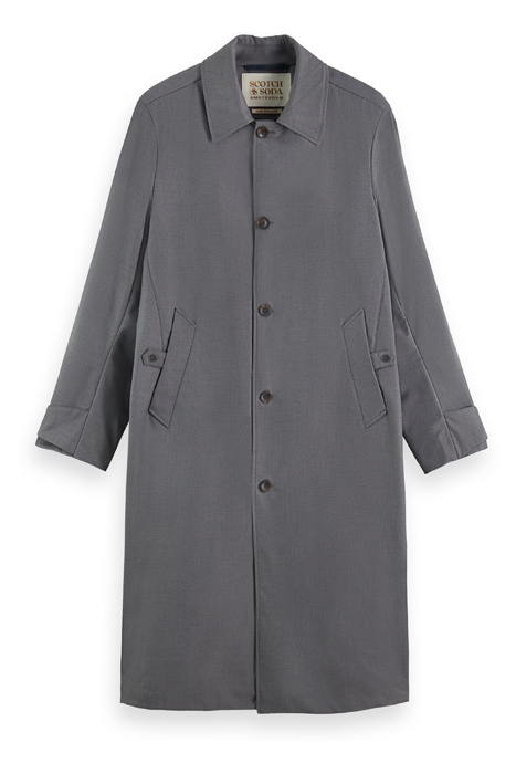 LOOSE FIT MAC COAT TAUPE 1