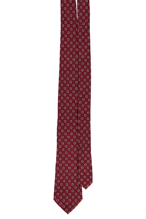 RED FLOWERS TIE 2