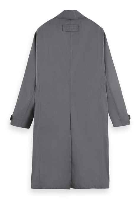 LOOSE FIT MAC COAT TAUPE 2