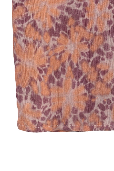 GIRLS’ VIOLET PSYCHEDELIC FLOWER PRINT KIMONO 5