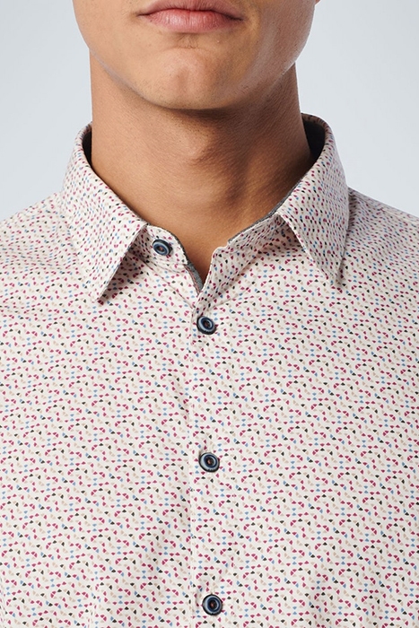 SHIRT STRETCH ALLOVER PRINTED OFFWHITE 6