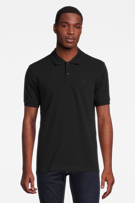 NOS ORGANIC COTTON POLO BLACK 2