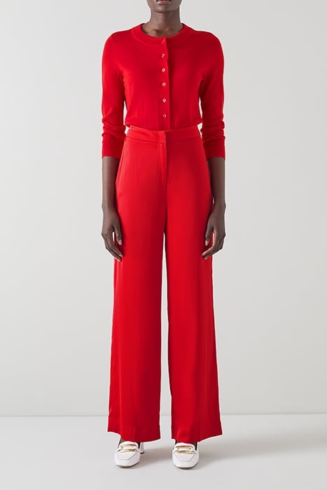 SEYDOUX WIDE-LEG & FLARED JEANS CHERRY 1