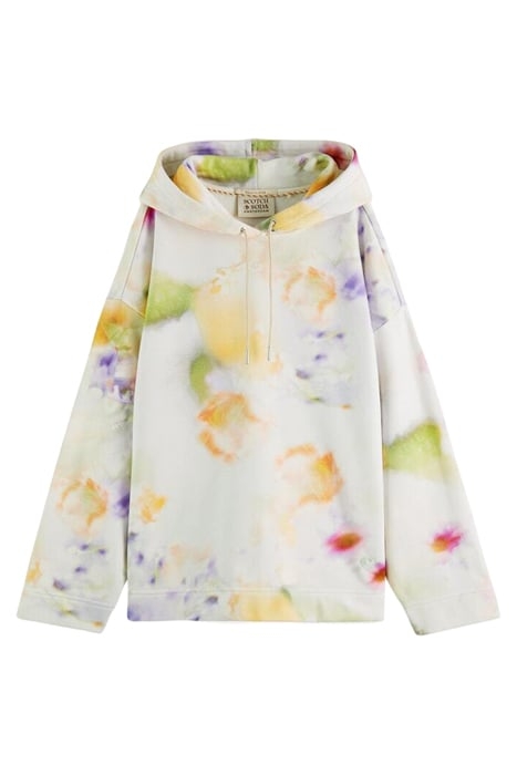 ALL-OVER-PRINT OVERSIZED-FIT HOODIE MOTION PRINT 1