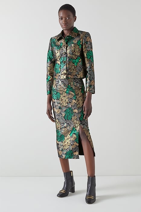 CHARLOTTE CROPPED JACKET MULTICOLOR 5