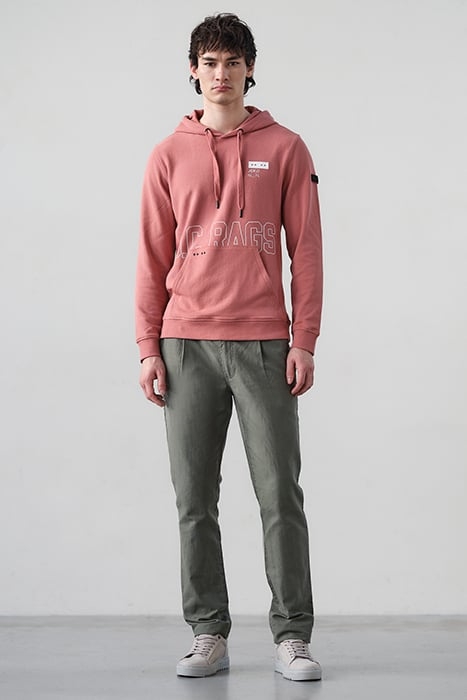 HOODIE LIGHT MAHOGONY 1