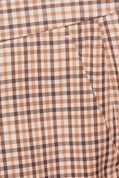 LOWRY - MID RISE SLIM TROUSERS IN YARN DYE CHECK COMBO X 5