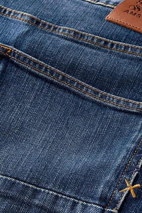 ESSENTIALS RALSTON IN ORGANIC COTTON — CLASSIC BLUE 3