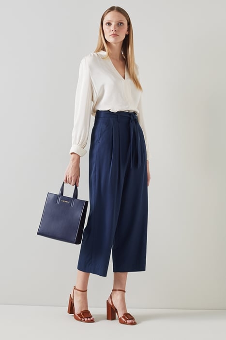 ALMEIDA WIDE-LEG & FLARED JEANS NAVY 4