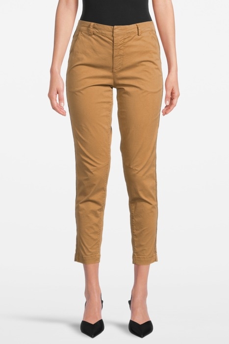 CHINO PANT PEACHY FINE TWILL WOOD 1
