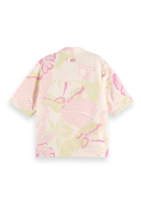 CAMP SHIRT WITH PRINT VONDELFIELD BLOSSOM 2