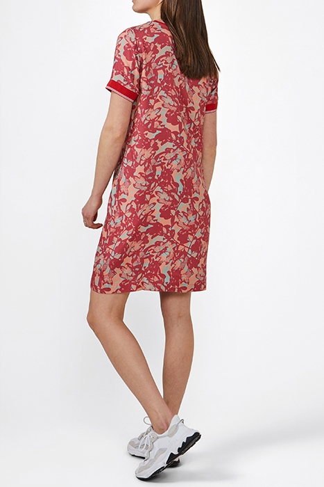 DRESS WITH ALL-OVER PRINT RUBY BLUSH 2
