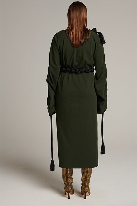 WANDER DRESS BLACK GREEN 4