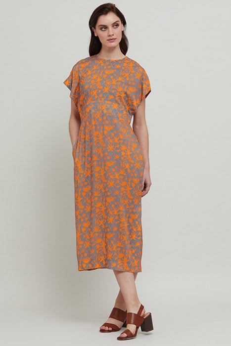 SHIV ORANGE TROPIC PRINT PRINT 1